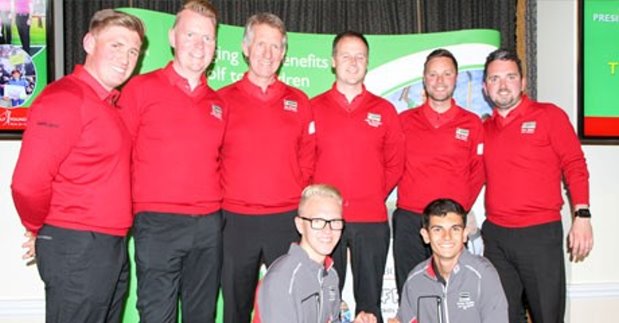 Ian Bonser (third from left) and his 3 Hammers team