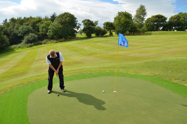Huxley Golf designed all-weather greens for autumn and winter play at historic Houghton-le-Spring