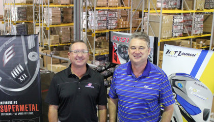 David Glod (left) president 