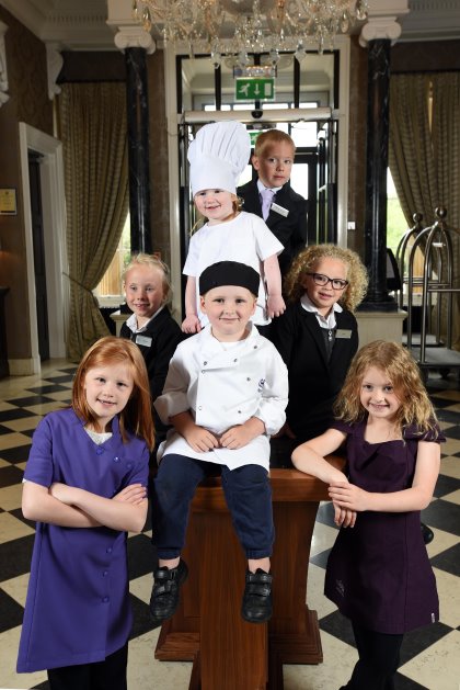 Children's takeover day at QHotels' Oulton Hall Hotel, near Leeds