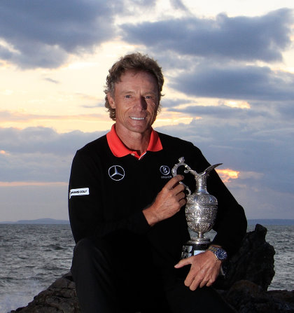 Bernhard Langer won the Championship in 2014, the last time it was played at Royal Porthcawl (Getty Images)