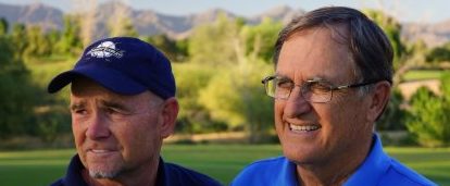 Brian Curley (left) and Lee Schmidt