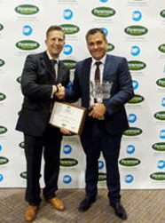 From left: Steve Carter (PING European Sales Director), John Clarke (PING European Managing Director), Paul Wood (PING VP Engineering), Paul Hedges (Foremost CEO), Andy Martin (Foremost Managing Director) & Jason Broadway (Foremost 2016 Professional of the Year)