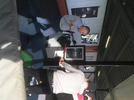 Dr Rob Neal (courtesy of Vince Ellis and The PGA)