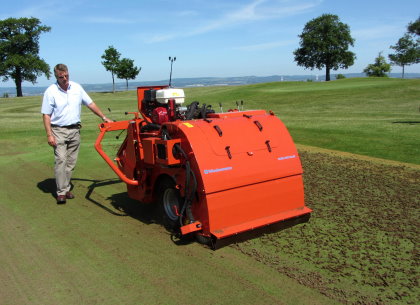 Wiedenmann UK's  Chas with core recycler 