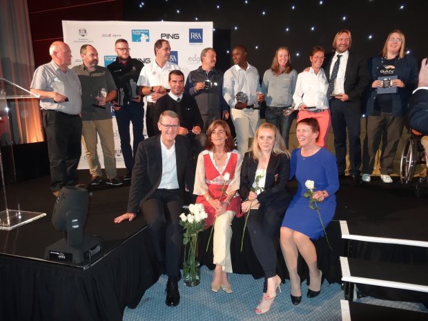 EDGA Algarve Open winners and  team