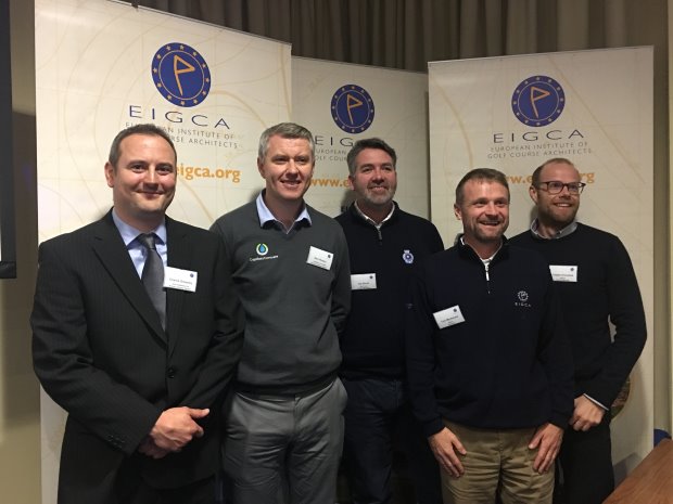 L to R - Charlie Greasley, Kerr Rowan, Lee Strutt, Tom Mackenzie and Caspar Grauballe