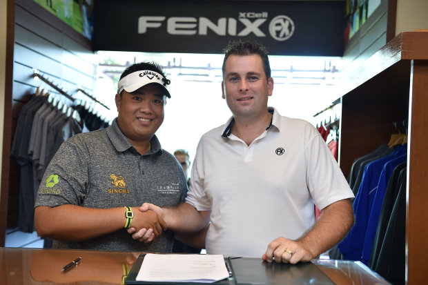 Kiradech Aphibarnrat and Michael Moir