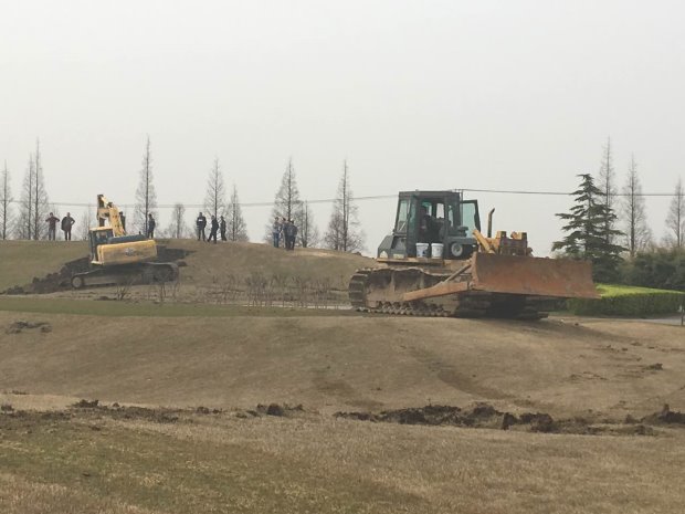 The Orient Shanghai Golf Course was shut down last March