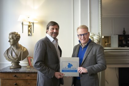 Sir Rocco Forte and Keith Pelley