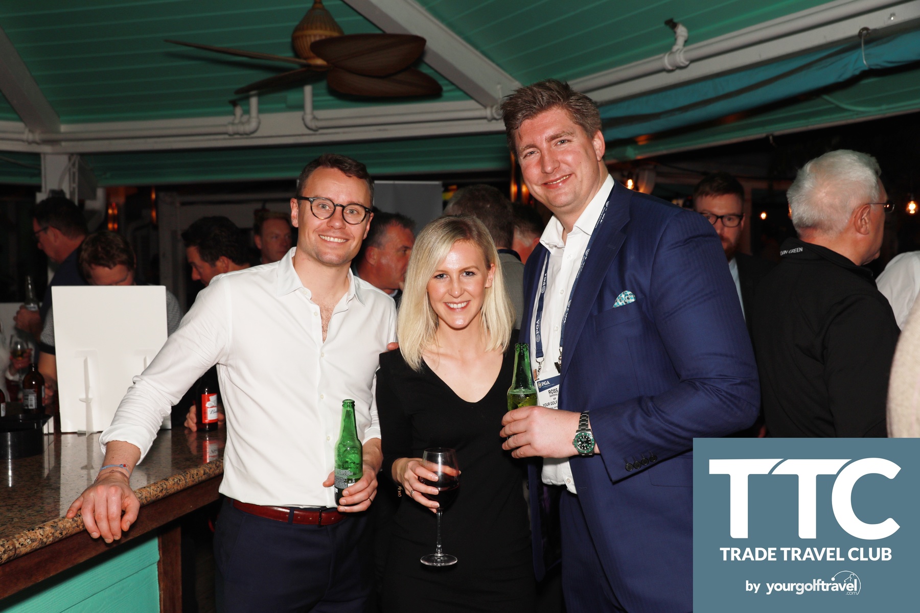 Paul Hitchenor (TaylorMade), Jess Hedderman (TaylorMade) and Ross Marshall (YGT)