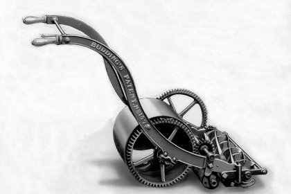 Edwin Budding’s  lawnmower was patented in 1830