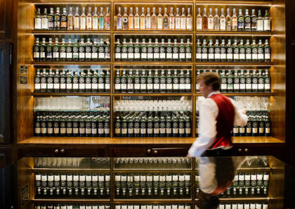 The Scotch Malt Whisky Society Members’ Rooms at 28 Queen Street, Edinburgh