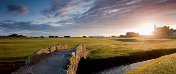 The Swilcan Bridge on the 18th Fairway of the Old Course, St. Andrews, (Picture Credit: P.Tomkins / VisitScotland / Scottish Viewpoint)