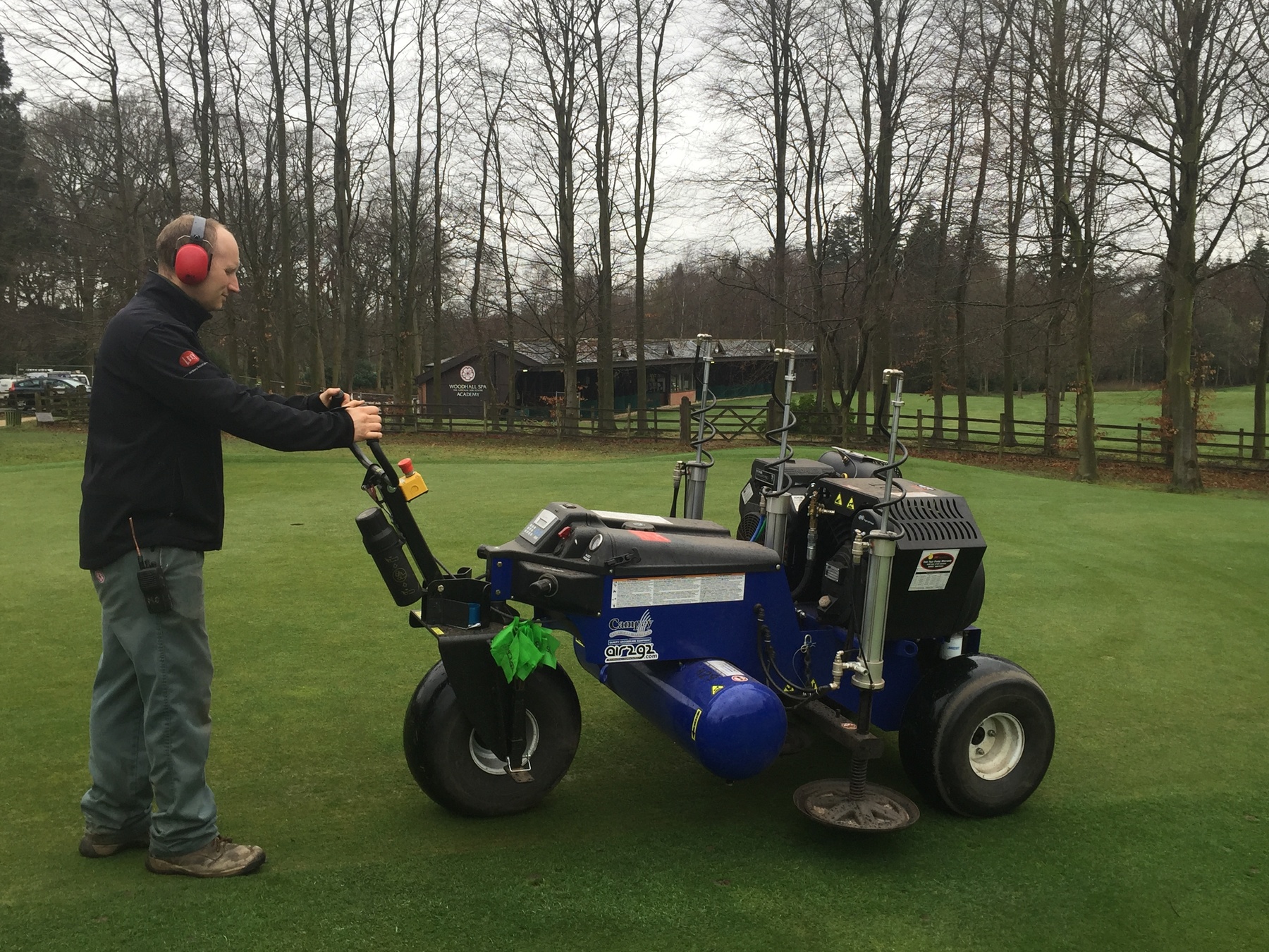 The Air2G2 on the Hotchkin Course, Woodhall Spa Golf Club