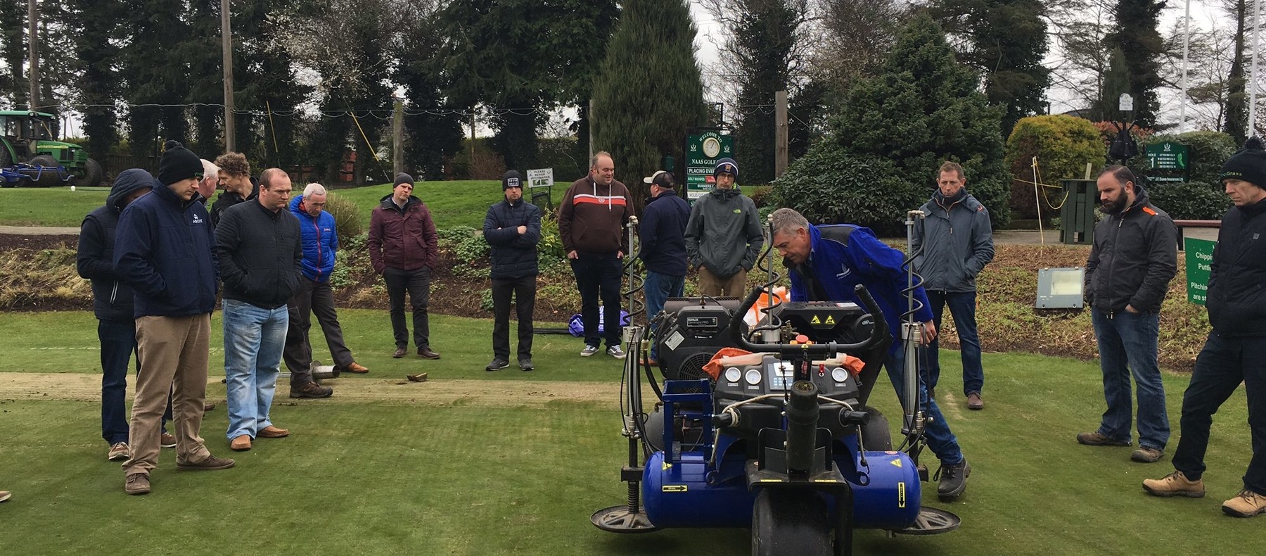 Brian O'Shaughnessy Campey Turf Care at Prograss Industry Day