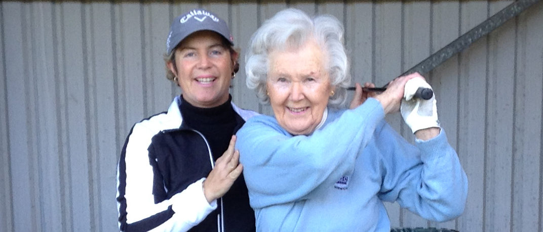 Caroline Grady and Brenda Chapman