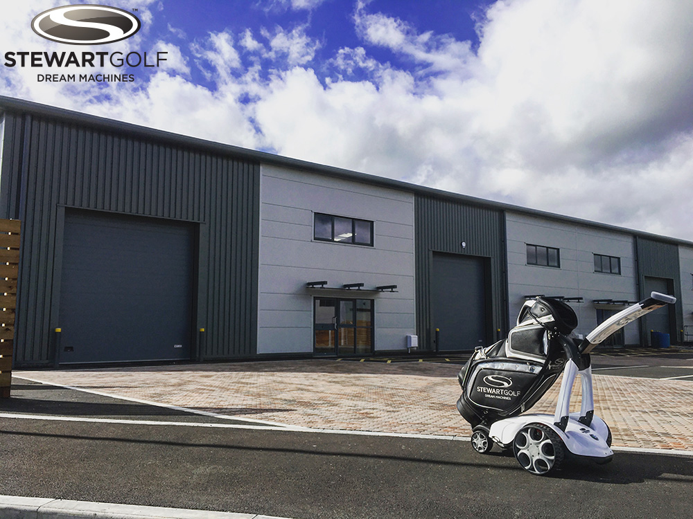 The new Stewart Golf factory