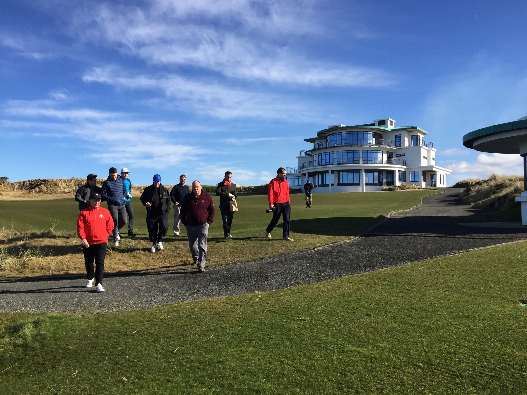 Site visit at Castle Stuart Golf Links