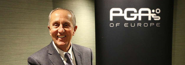 Alan Walker with PGAs of Europe Award