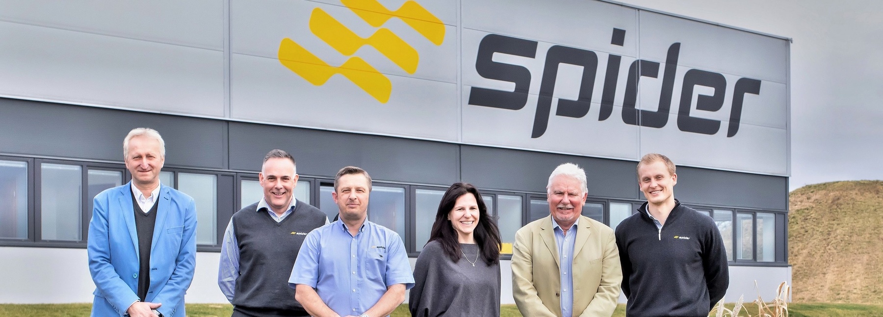 The new sales and marketing team at Dvorak (from left) Managing Director, Lubomír Dvořák, with Nick Penn, Jason Bristow, Pavlina Novakova, Peter Driver and Lubor Hladik