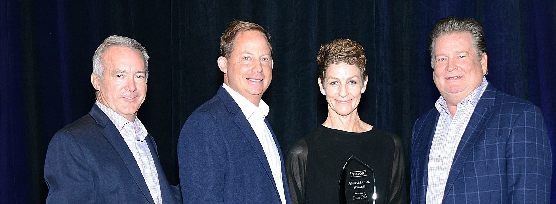 Lisa Cole, one of Troon’s most dedicated professionals, received the ‘John Easterbrook Troon Ambassador of the year’ award