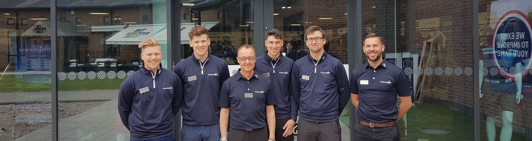 (from left) Austin Wedge, Dave Williamson, Tom Silva-Perez, Julian Griffiths (store manager), Bradley Gyte,_Jack Williams