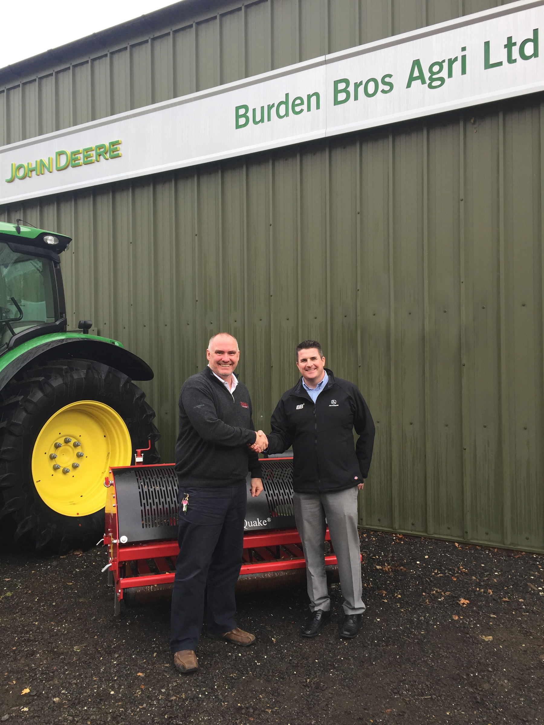 Nick Darking (left)  with AlanPierce