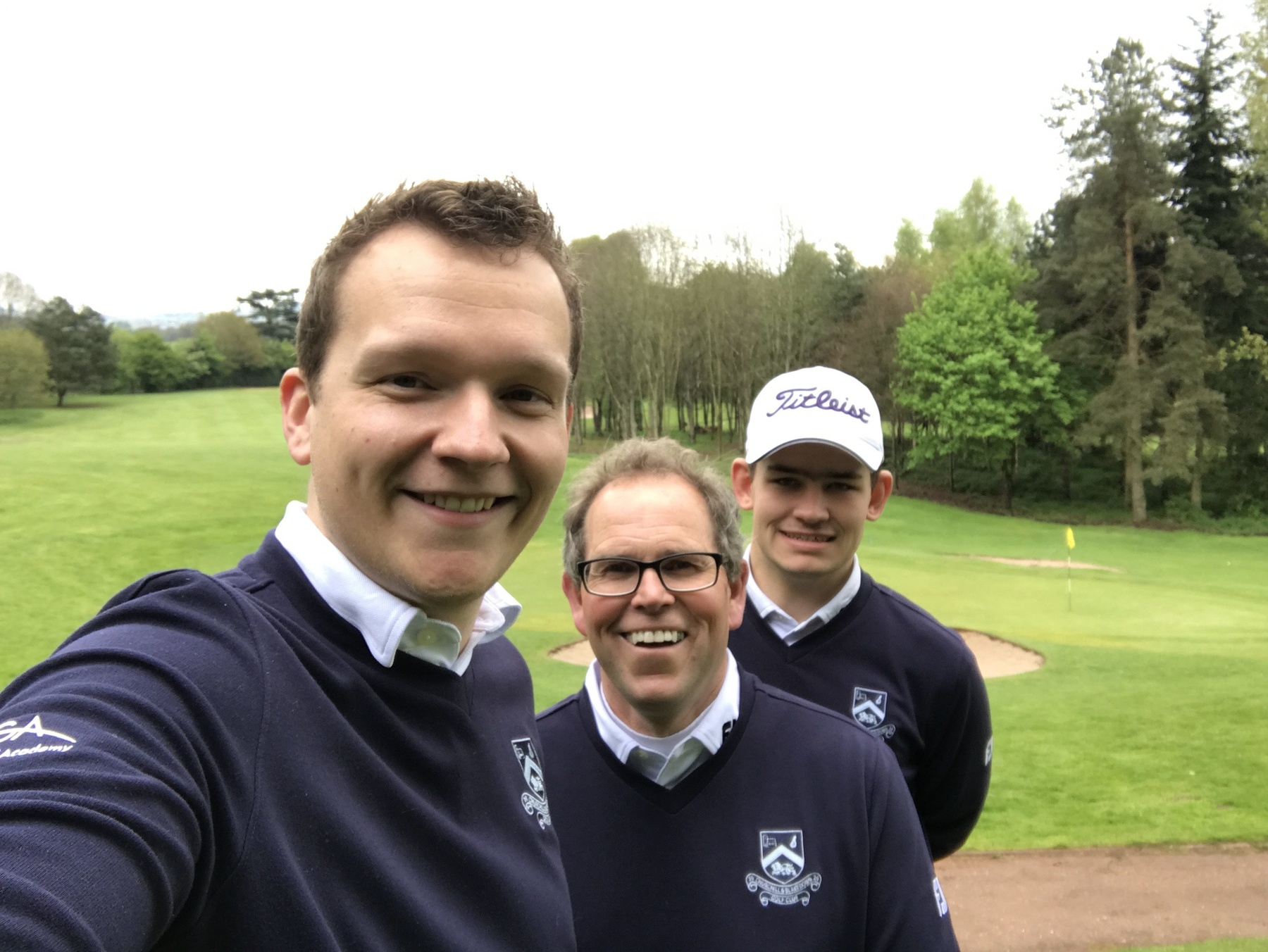 (from left) Phil Lathwood, Angus Hoare and Joe Wier
