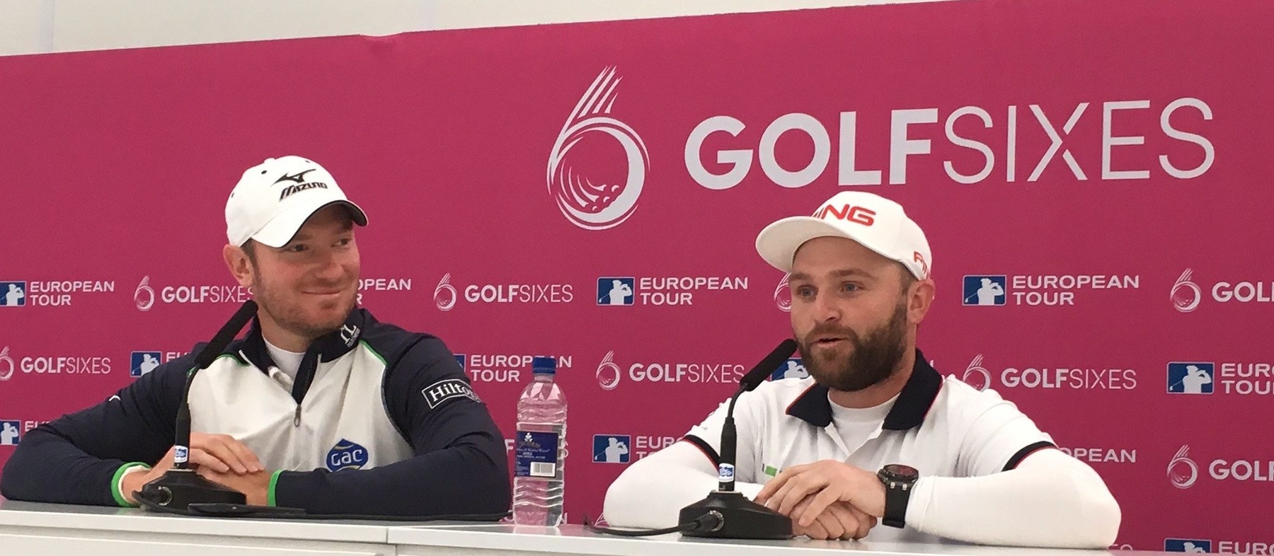 Chris Wood and Andrew Sullivan (Ross Biddiscombe, golf journalist and author)

