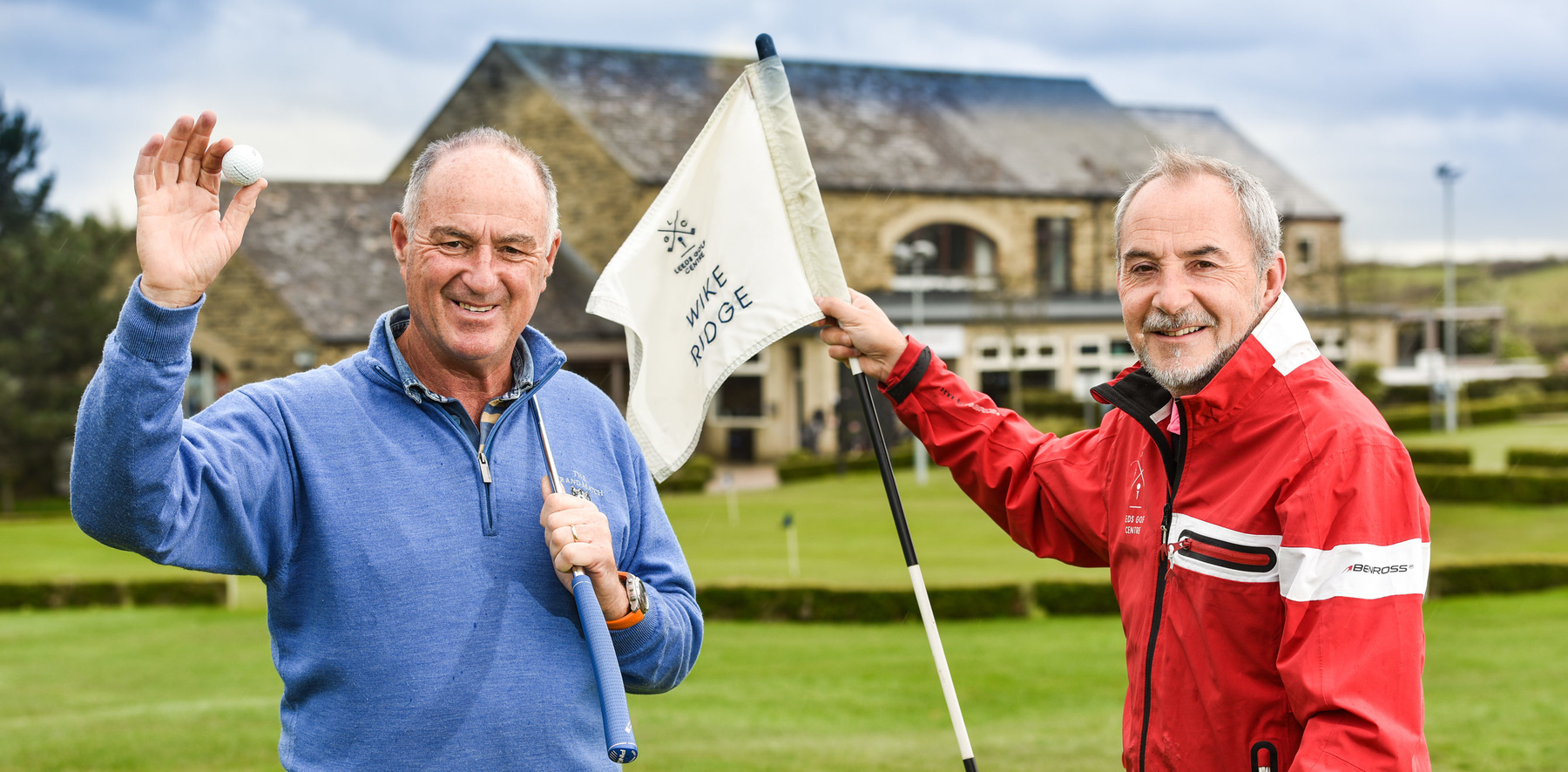  Gordon J Brand and Nigel Sweet from Leeds Golf Centre