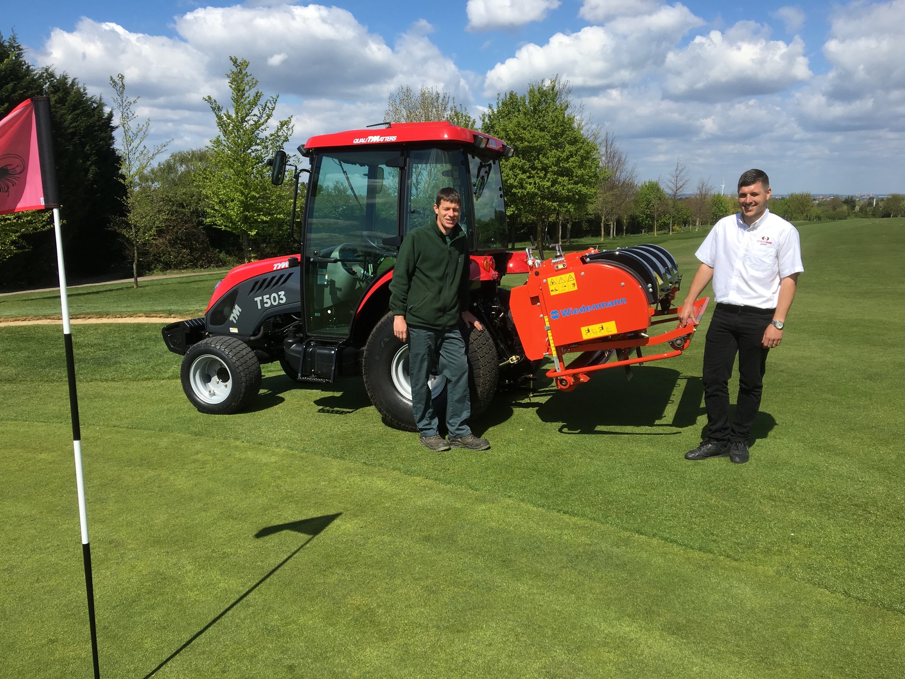 Lee Sayers (left) and John Bignell
