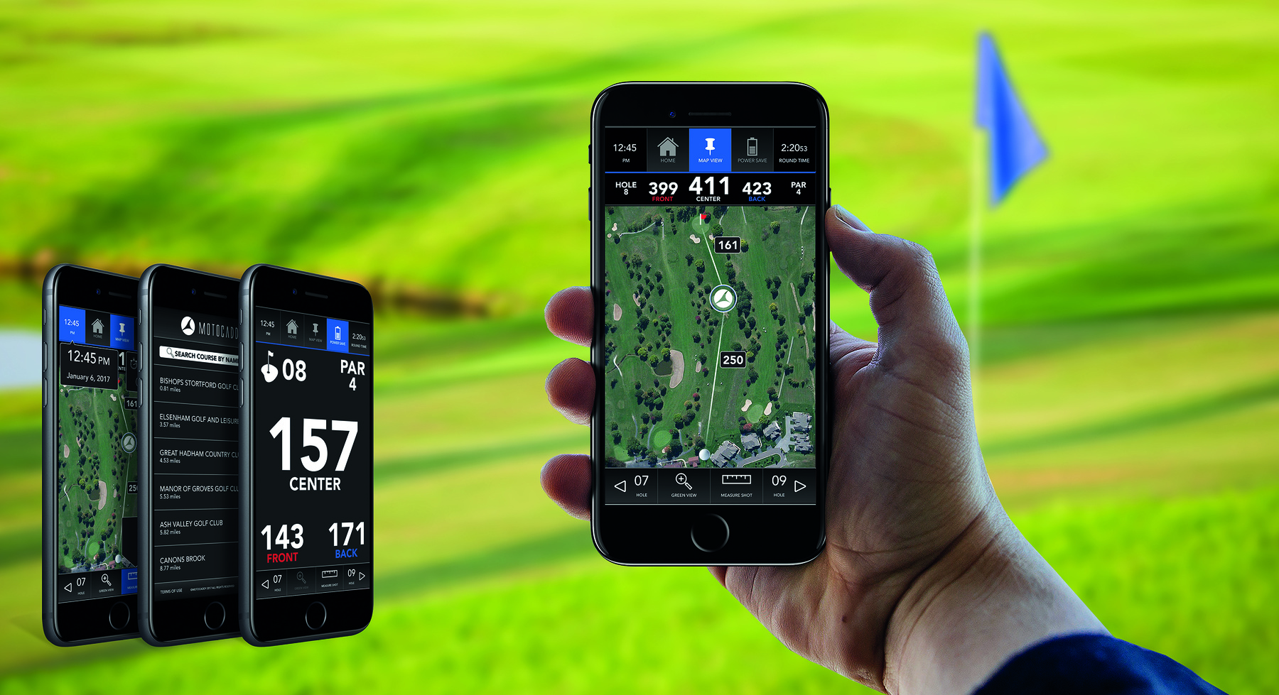 Motocaddy GPS App