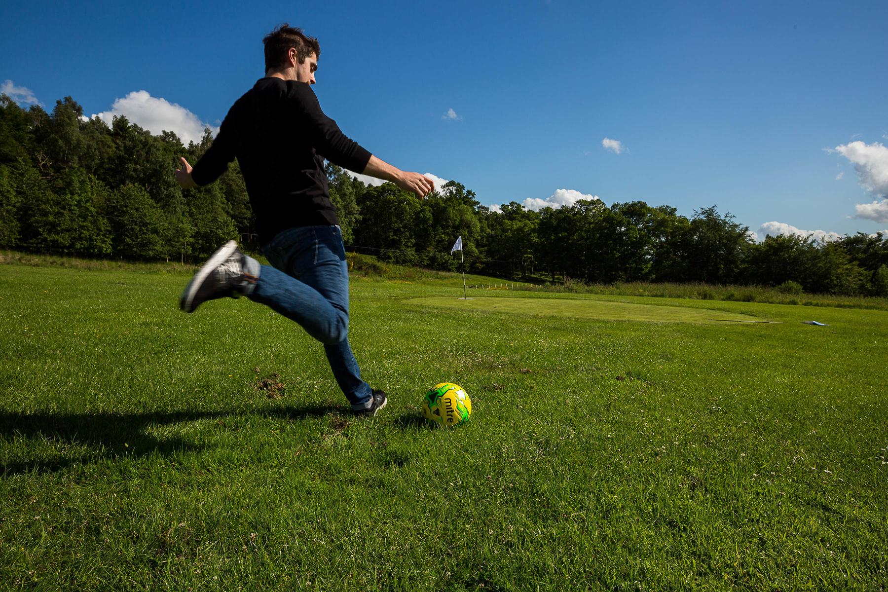 Footgolf at Crieff Hydro
