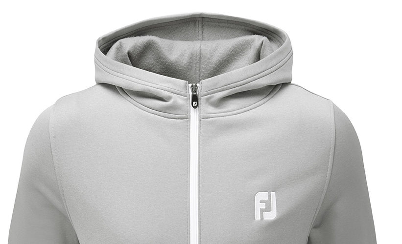 FJ Men's Fleece Hoody in both Navy and Heather Grey