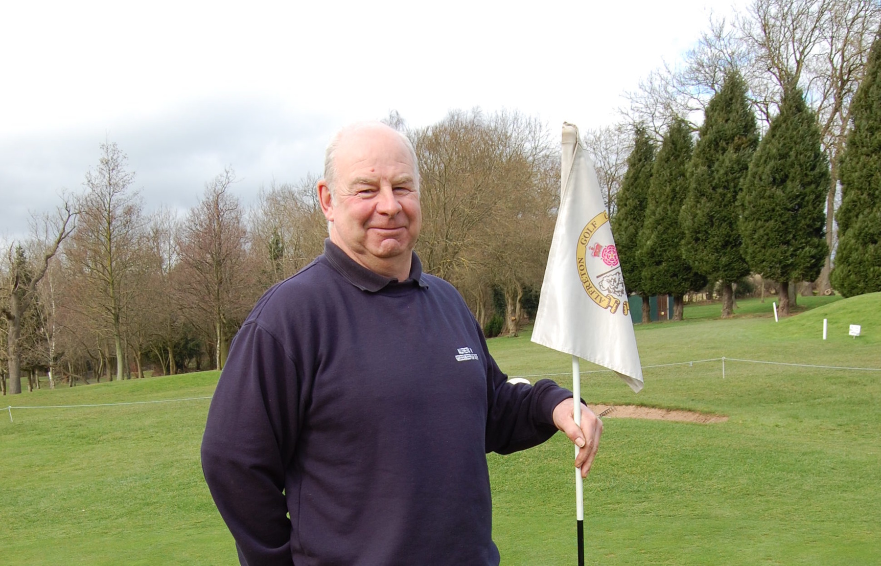 Alfreton Golf Club’s head greenkeeper, Andy Fenn: “We’re only an 11-hole course…but we think we’ve got the best small course in Derbyshire!”