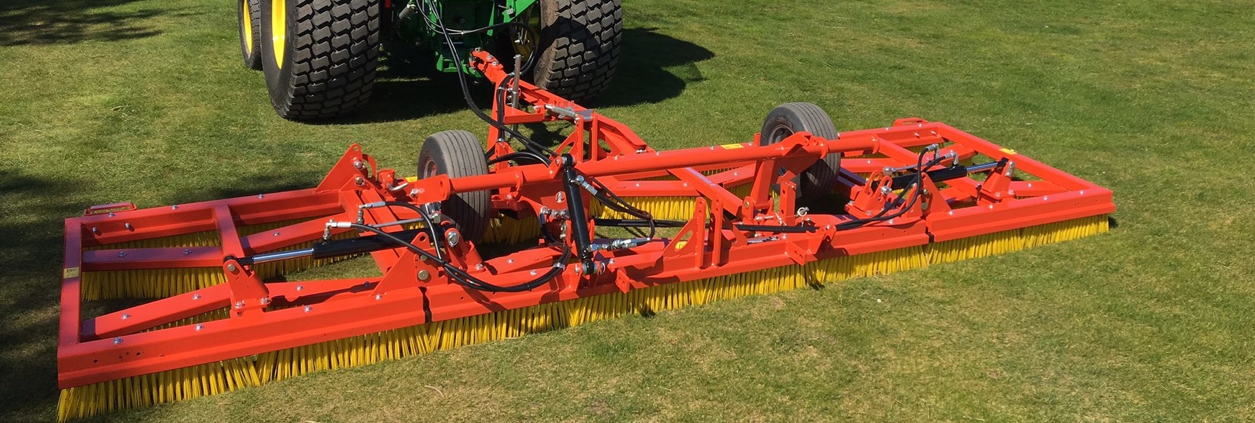 Scotscraig Golf Club opted for the 3.95 m Wiedenmann Terra Brush