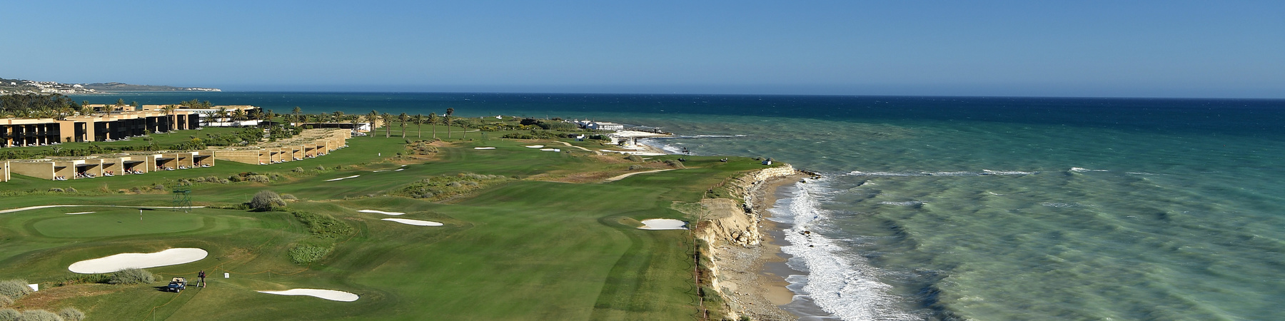 A general view of the 16th hole (Photo by Stuart Franklin/Getty Images)