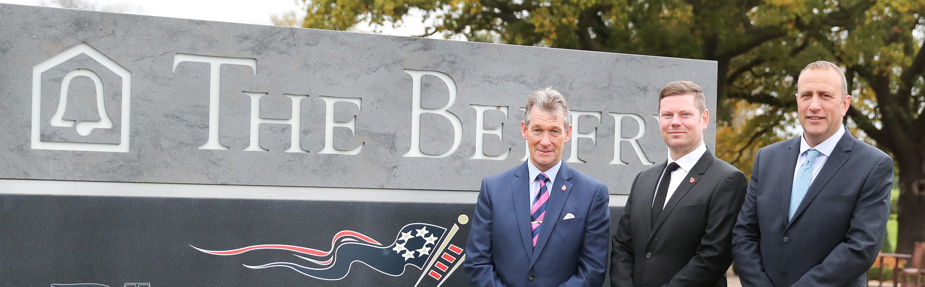 Hamish Ferguson (PGA Executive Director – Property & Commercial), Matt Foley (Managing Director of Golf-Tech Ltd for the UK, Europe and UAW) and Guy Moran (PGA Head of Property and Development) (photo courtesy of Adrian Milledge)