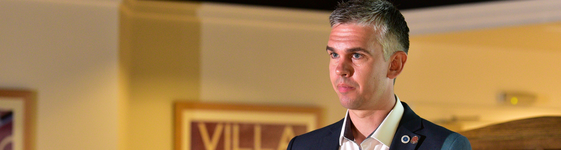 More than Golf Innovation conference at Villa Park. Iain Lancaster, England Golf