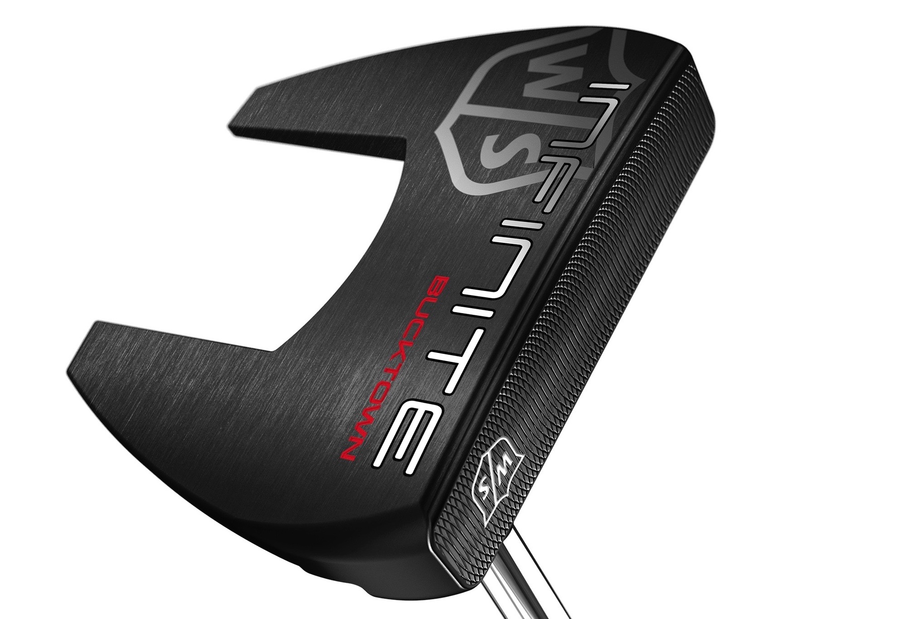 The Wilson Infinite putter line includes seven head shapes, from classic to modern, all with refined detailing and counter-balanced technology for total control on the green. Inspired by the company's headquarters in Chicago, each putter is named after a local landmark or neighborhood and features a dark matte finish to reduce glare and accentuate sight-lines.