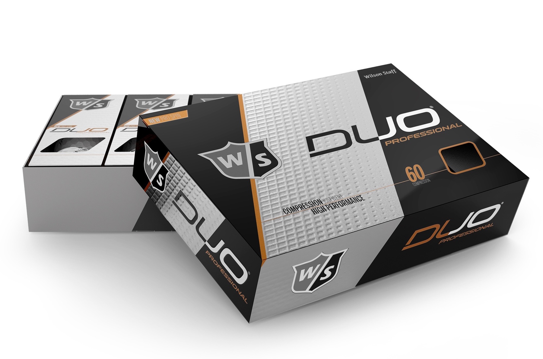 At 60 compression, Duo Professional takes urethane cover technology to new heights, blending tour-level performance with our best-feeling player?s ball.