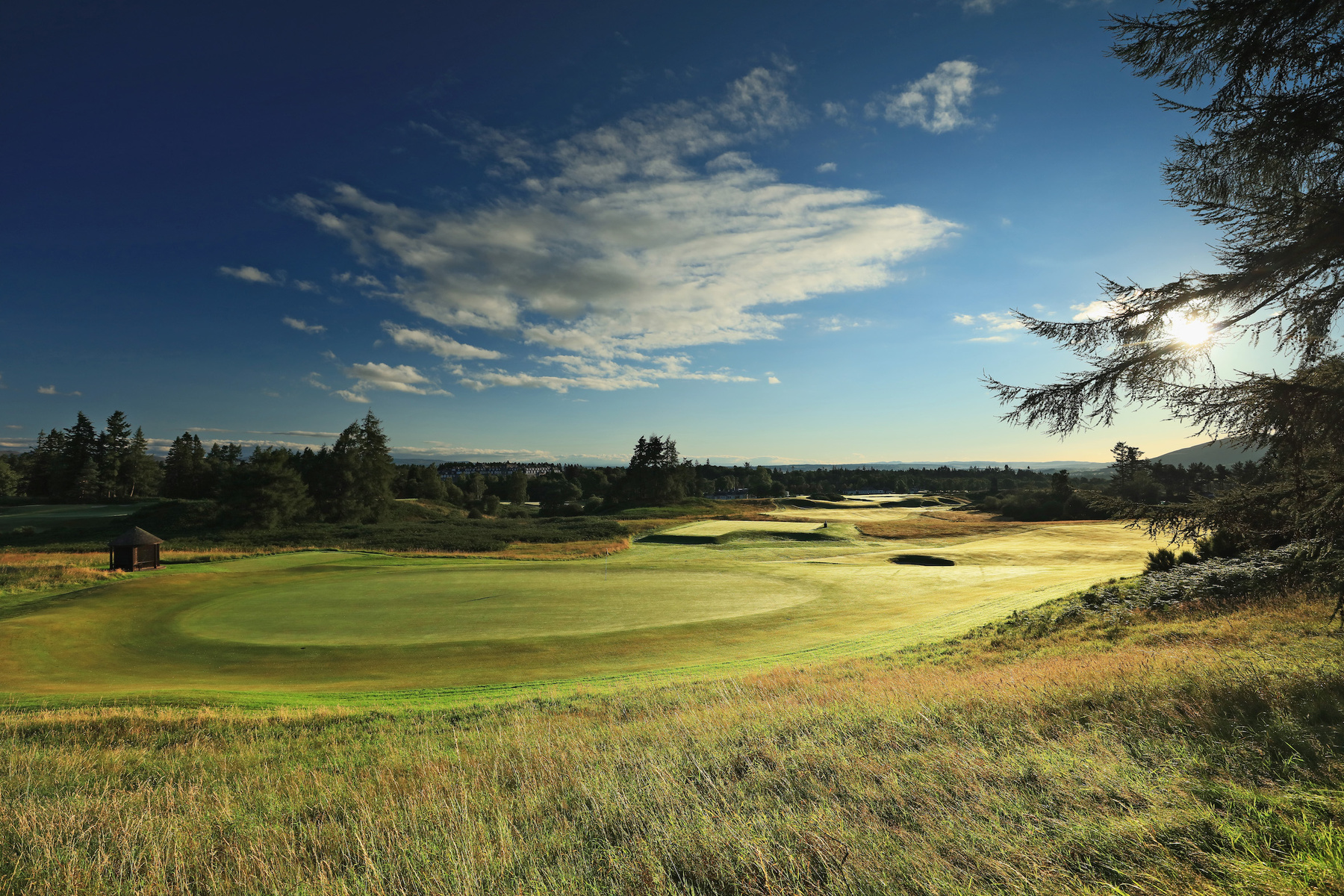 course at Gleneagles, on August 7, 2017 in Auchterarder, Scotland.