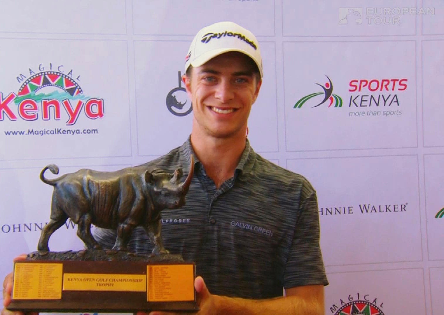 European Tour rookie Guido Migliozzi won the Kenyan Open