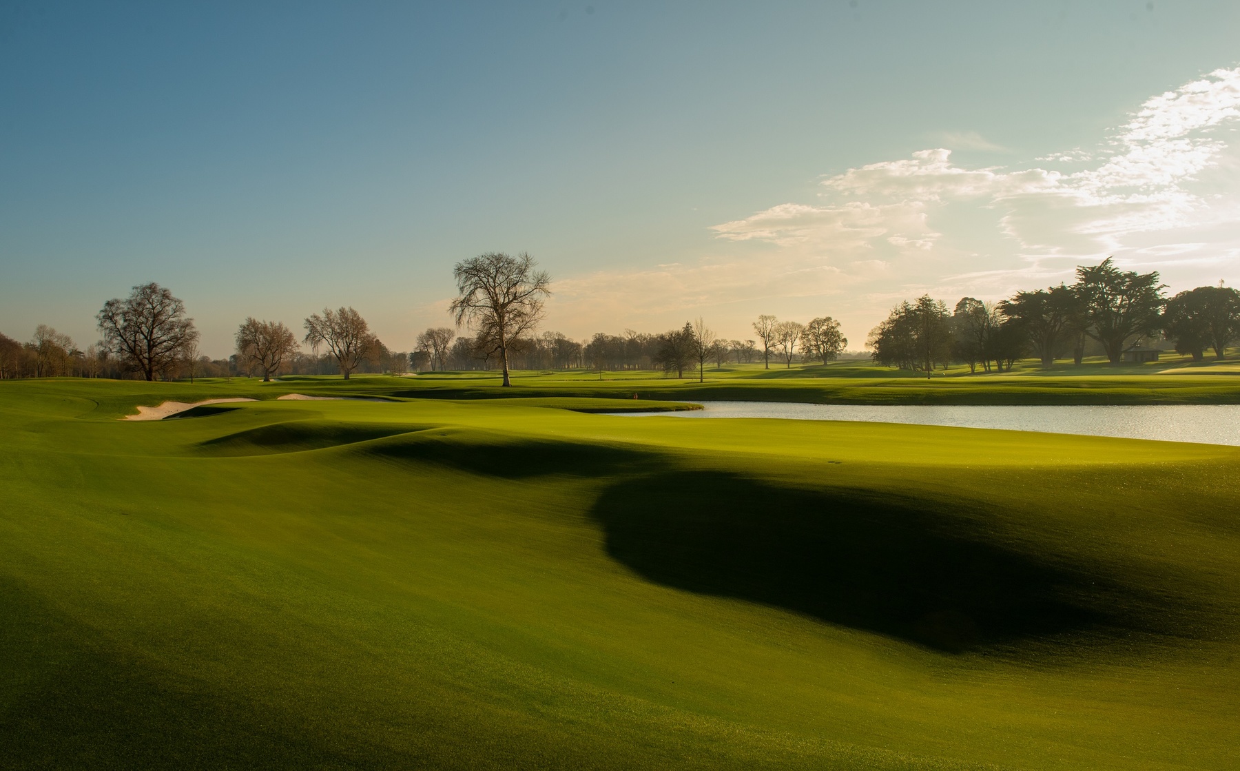 The greens at Adare Manor have been hand-picked over the winter