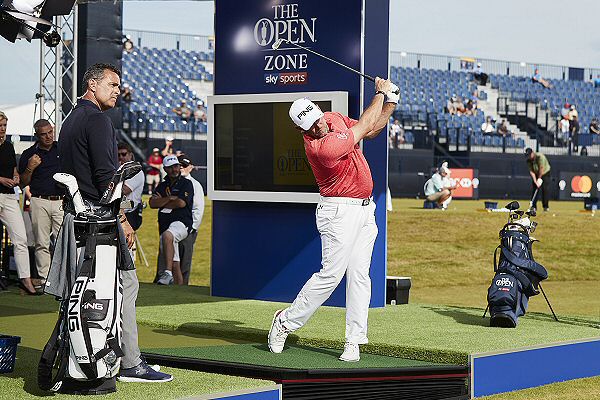 Sky Sports Open Golf Zone, Royal Birkdale.
18th July 2017.
Photographer: Mark Robinson.
