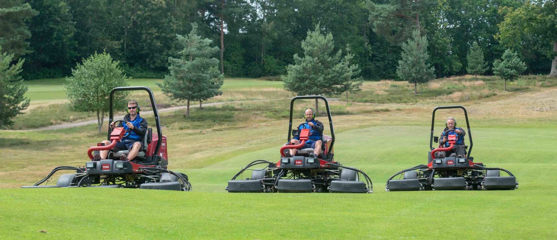 Appliances at St George's Hill Golf Club, Weybridge, Surrey, 11th July 2019