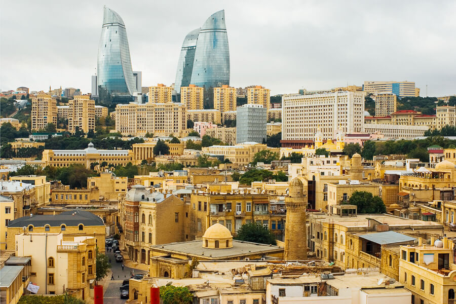 Baku Azerbaijan Old City