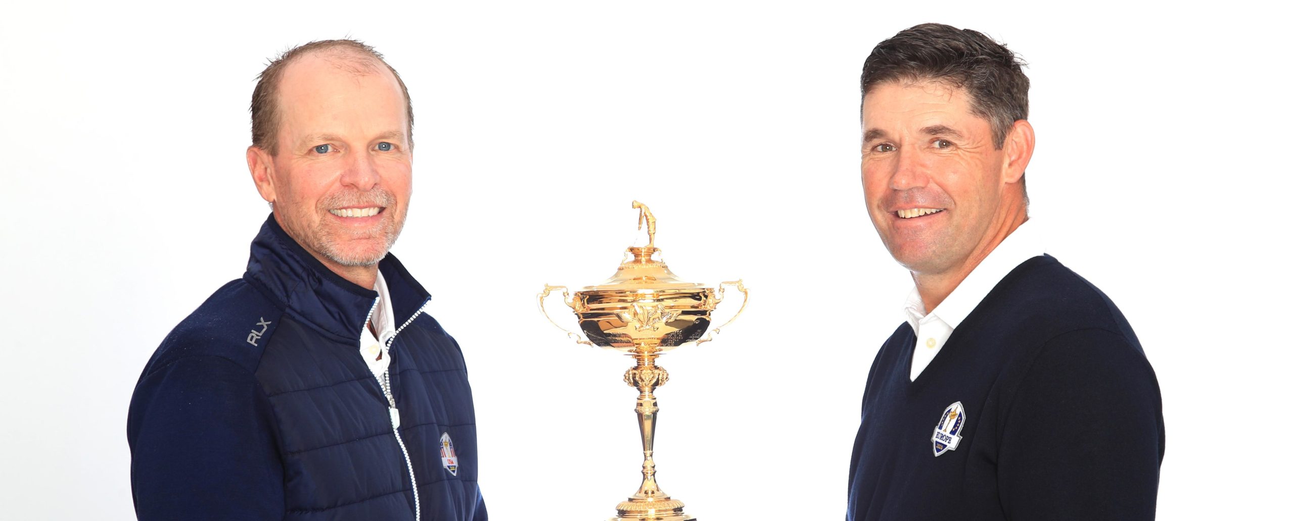  Steve Stricker and Padraig Harrington (Getty images)