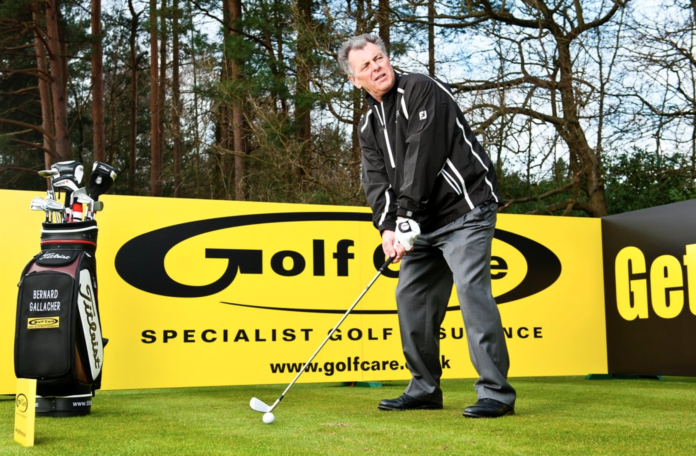 Bernard Gallacher is a brand ambassador for Golf Care insurance